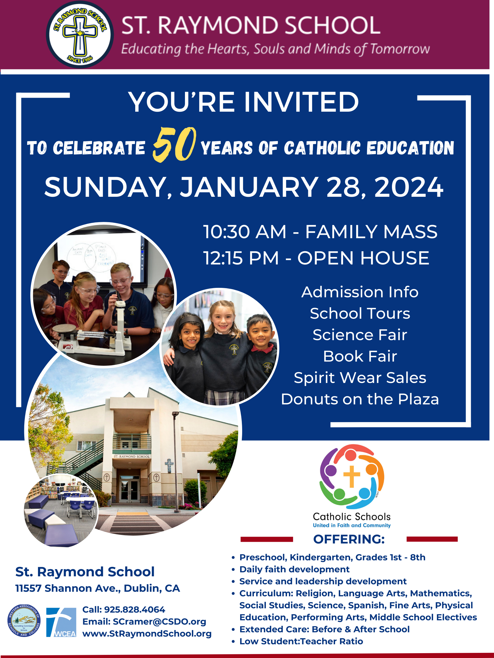 Calendar St. Raymond School